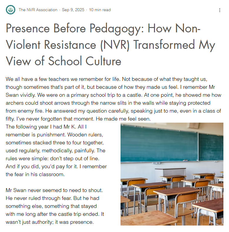 Tony NVRA NVR in Schools blog